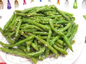Prepare Ahead Green Beans with Browned Butter and Sesame Seeds