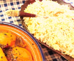 Moroccan Chicken and Rice Pilaf - - myyellowfarmhouse.com