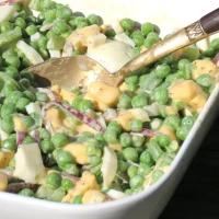 Pea Salad - A delicious and easy 'make-ahead' salad !  UPDATE - An even tastier and easier version!!