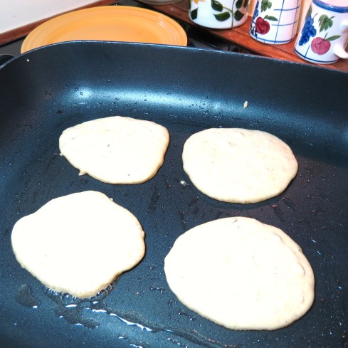 2 -Hearty Cornmeal Pancakes with Cinnamon & Walnuts - myyellowfarmhouse.com