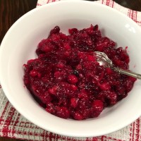 Cranberry Sauce with Crushed Pineapple and a Hint of Oranges