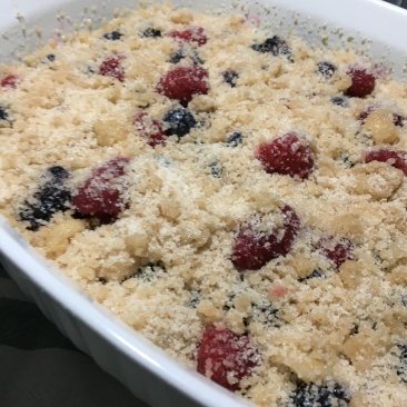 Mixed Berries ' Bubble Up' Cobbler - My Yellow Farmhouse